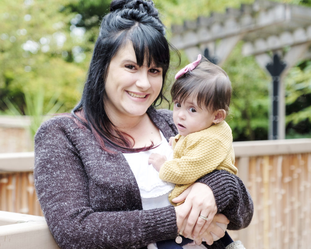 Mom Ashley and Baby Hazel Durance